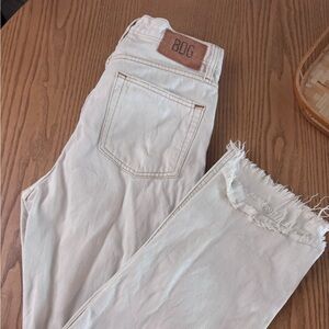 BDG Women's Cream COWBOY Jeans